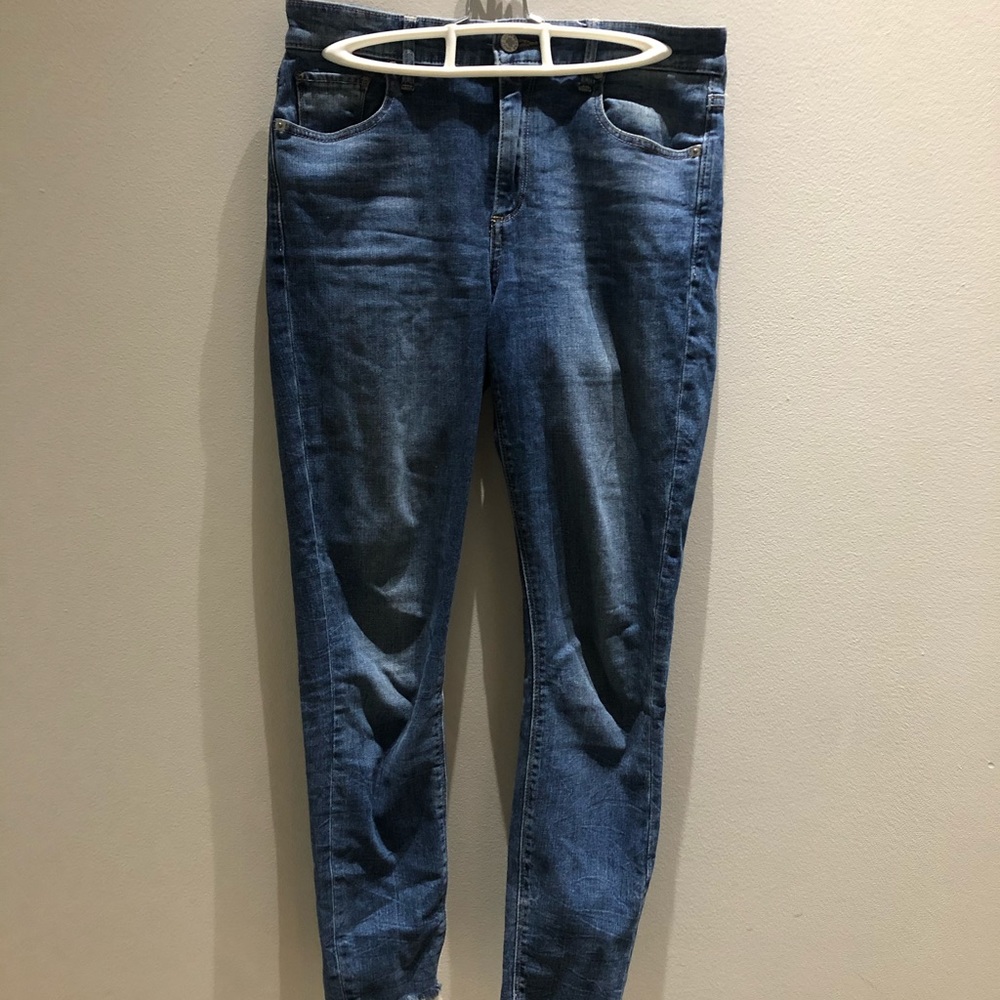 High rise jeans